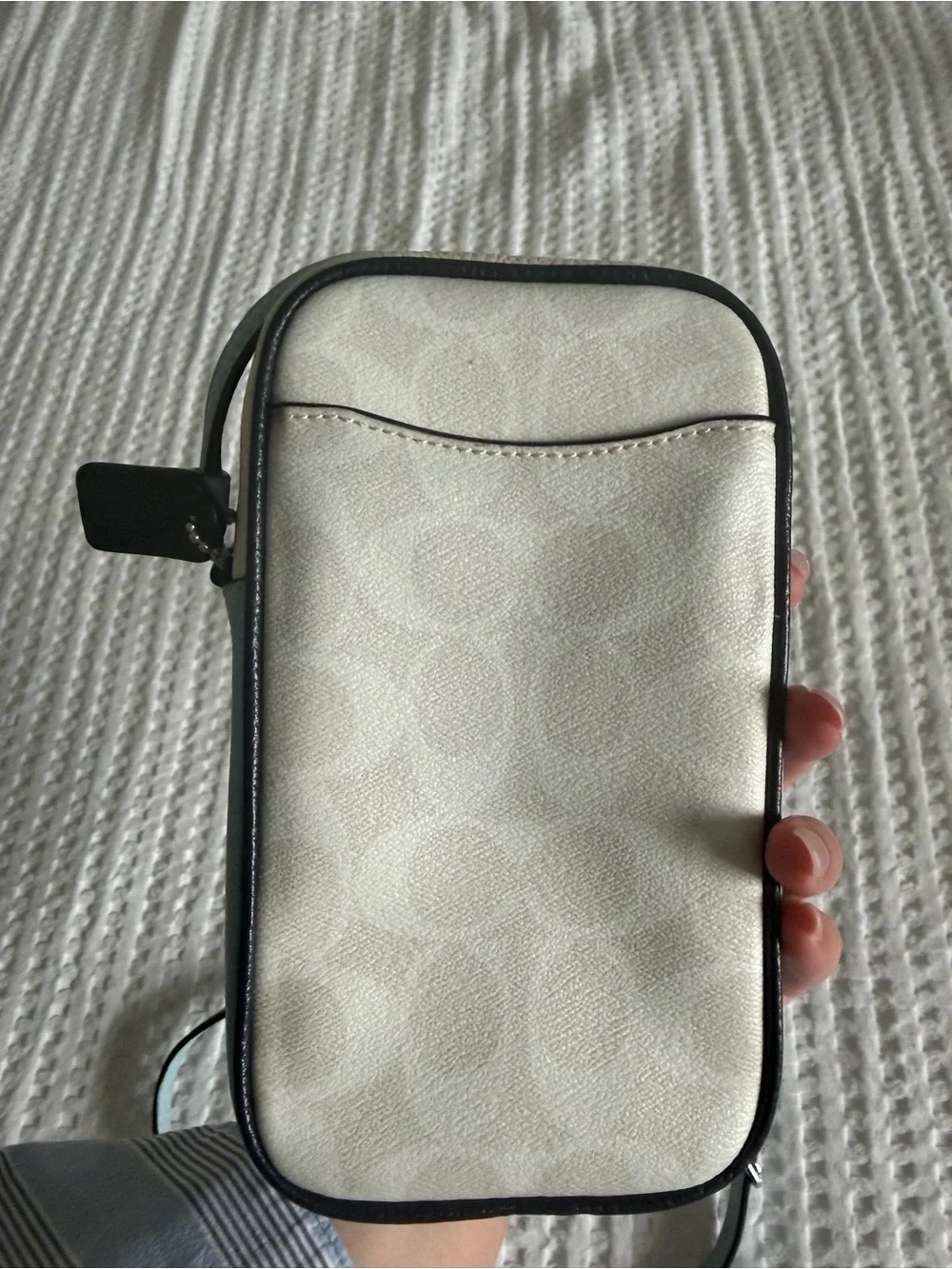 Coach Pebble Leather Mini Crossbody Bag